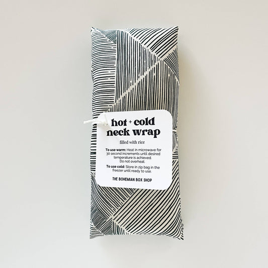 Hot & Cold Therapy Neck Wrap - Trouvaille Routes Sand