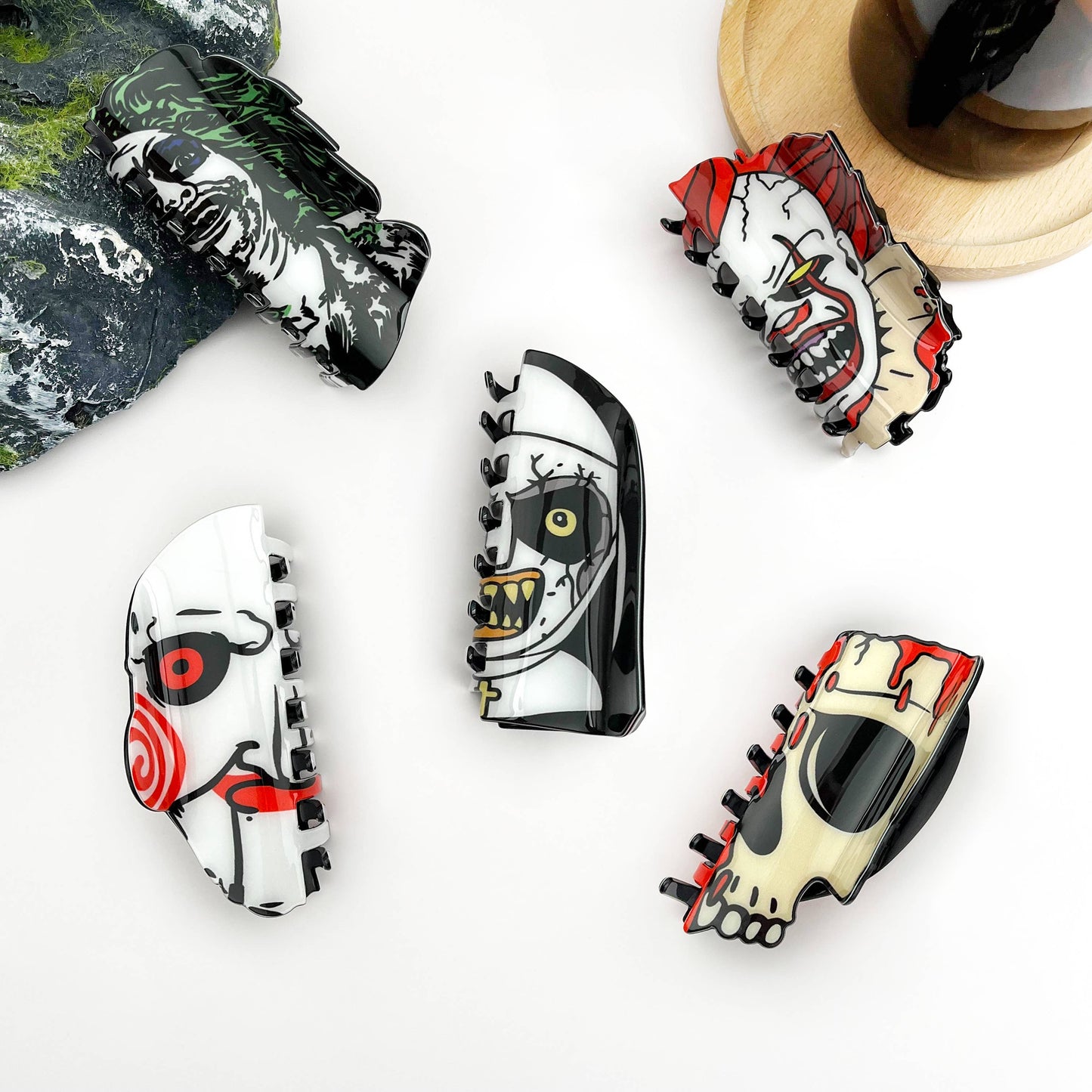 Horror Claw Clips