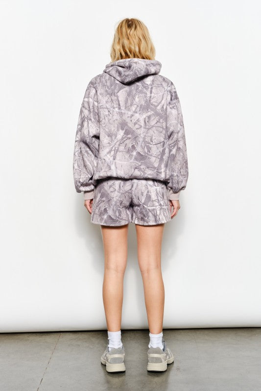 Grey Camo Shorts
