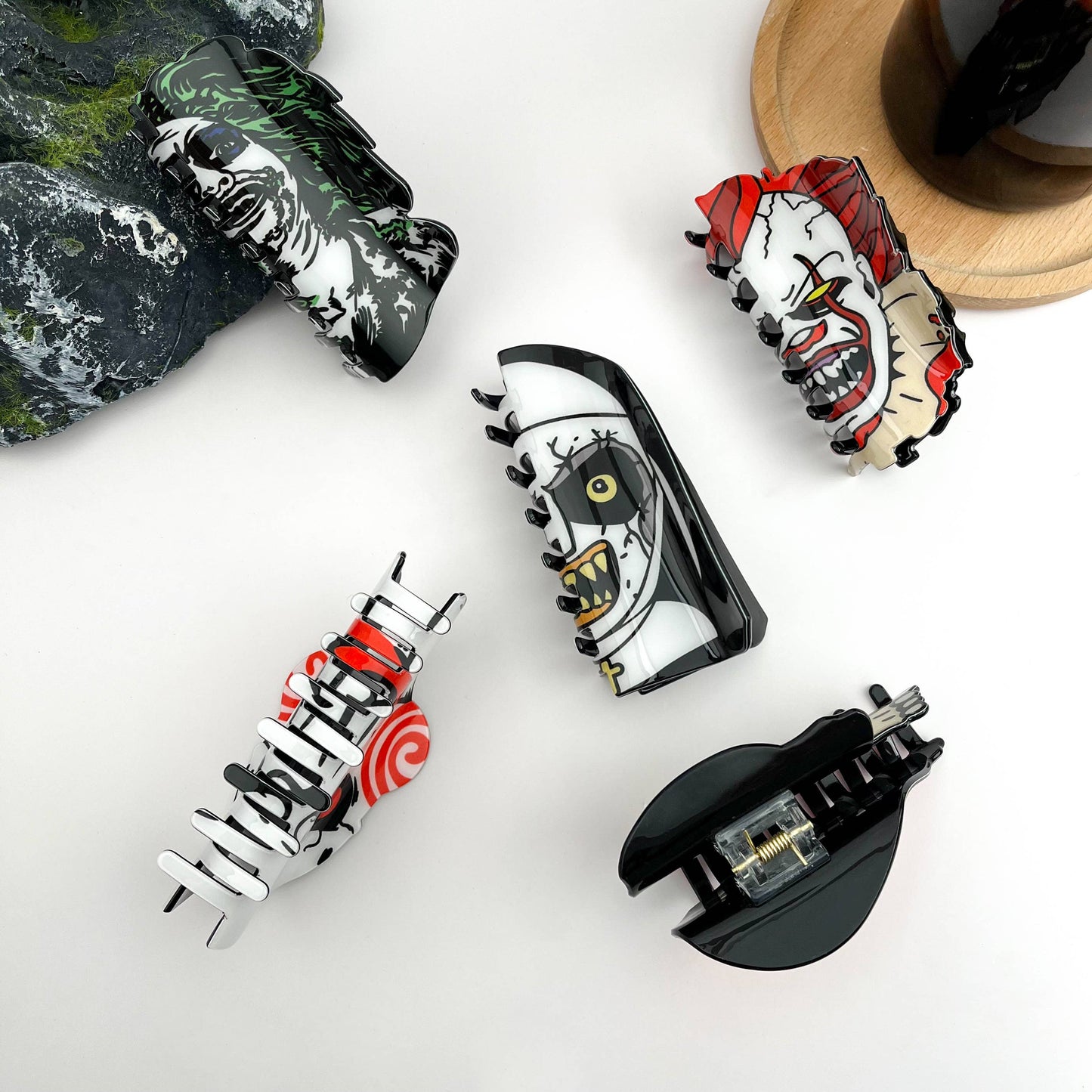 Horror Claw Clips