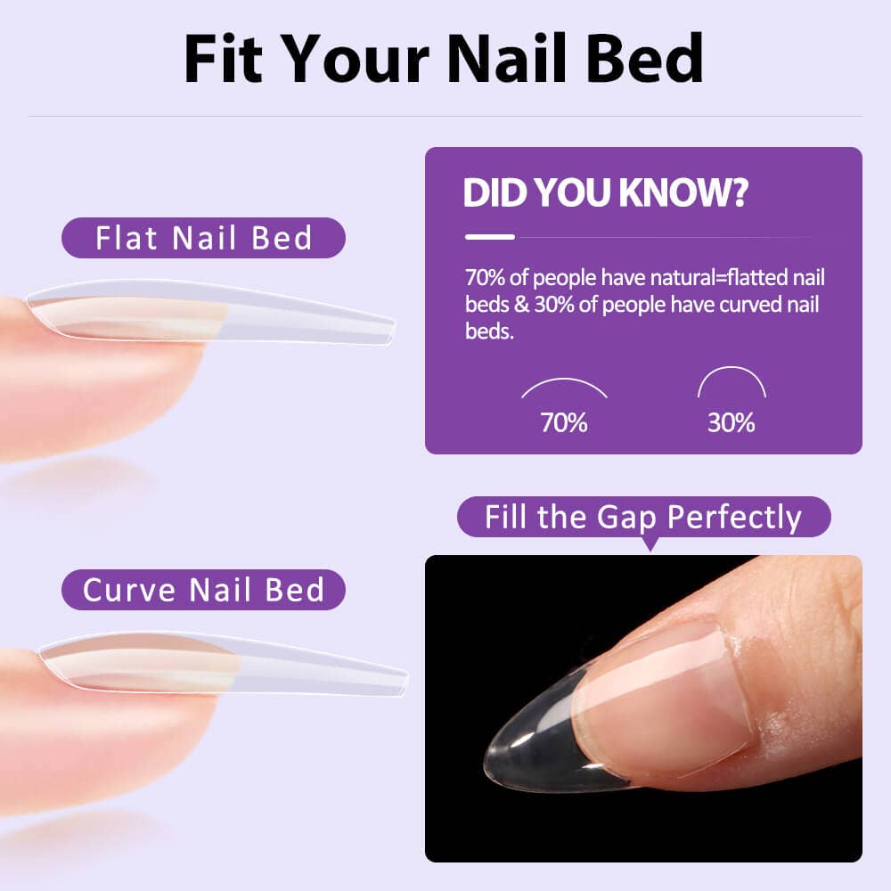 UV Gel Nails Glue 15ml - Glue Gel For Press On Nail Tips