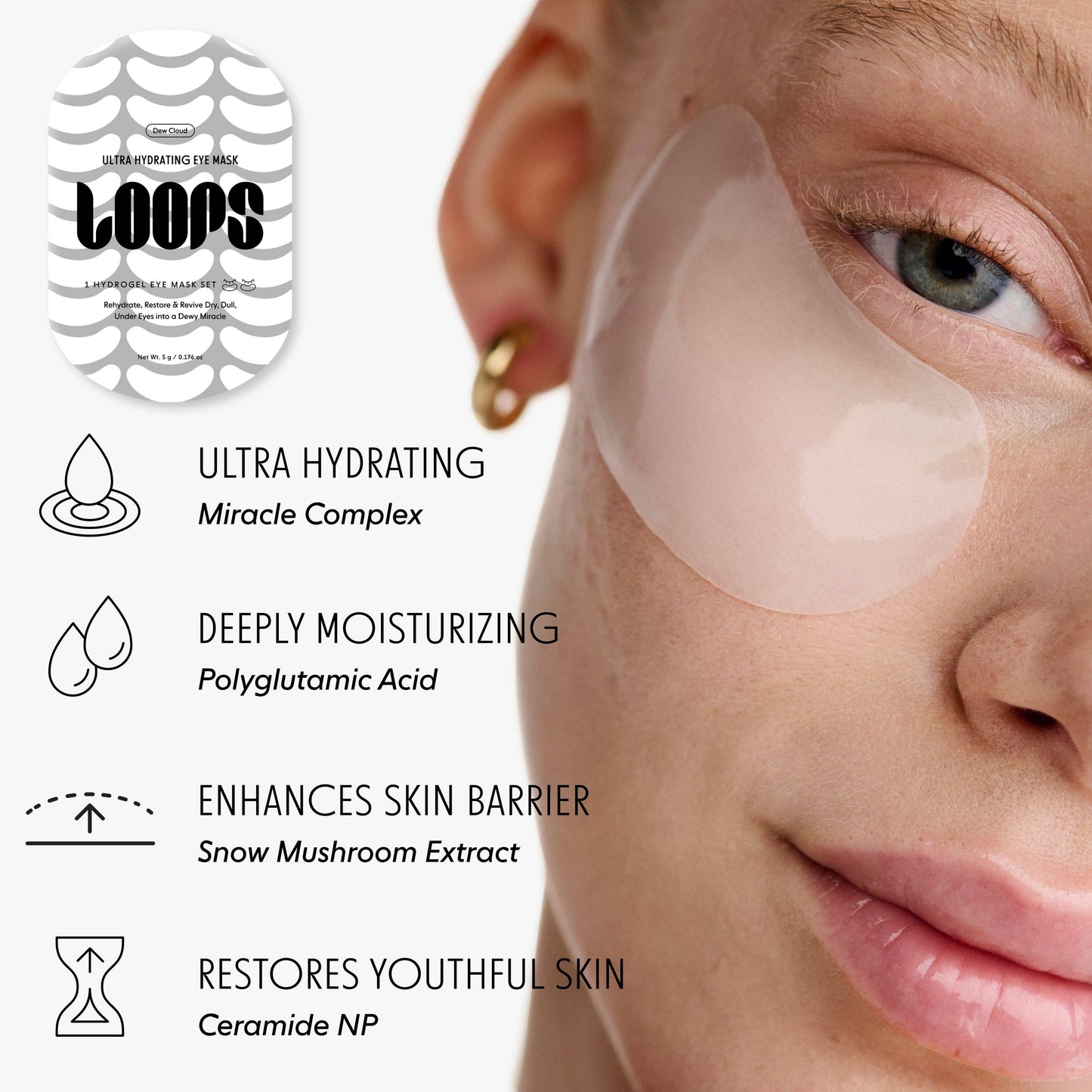 Dew Cloud Eye Mask: One (5 Masks)