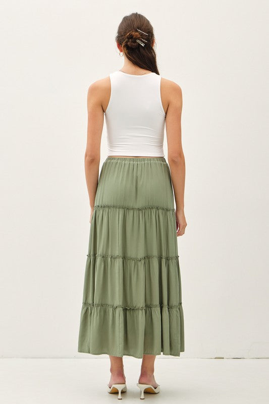 White High Neck Tank