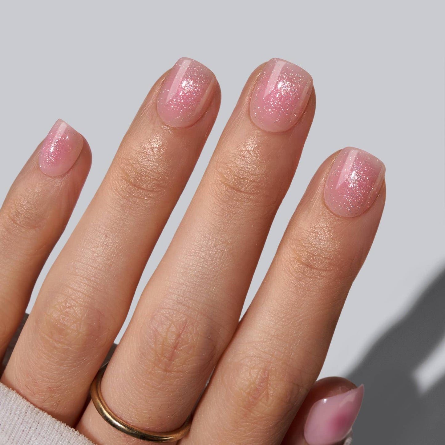 French Fake Nails Kit: Sparkle Together