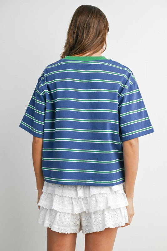 Weekend Chill Cropped Tee