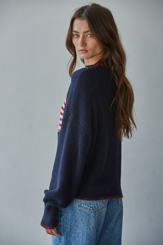 All American Knit Sweater