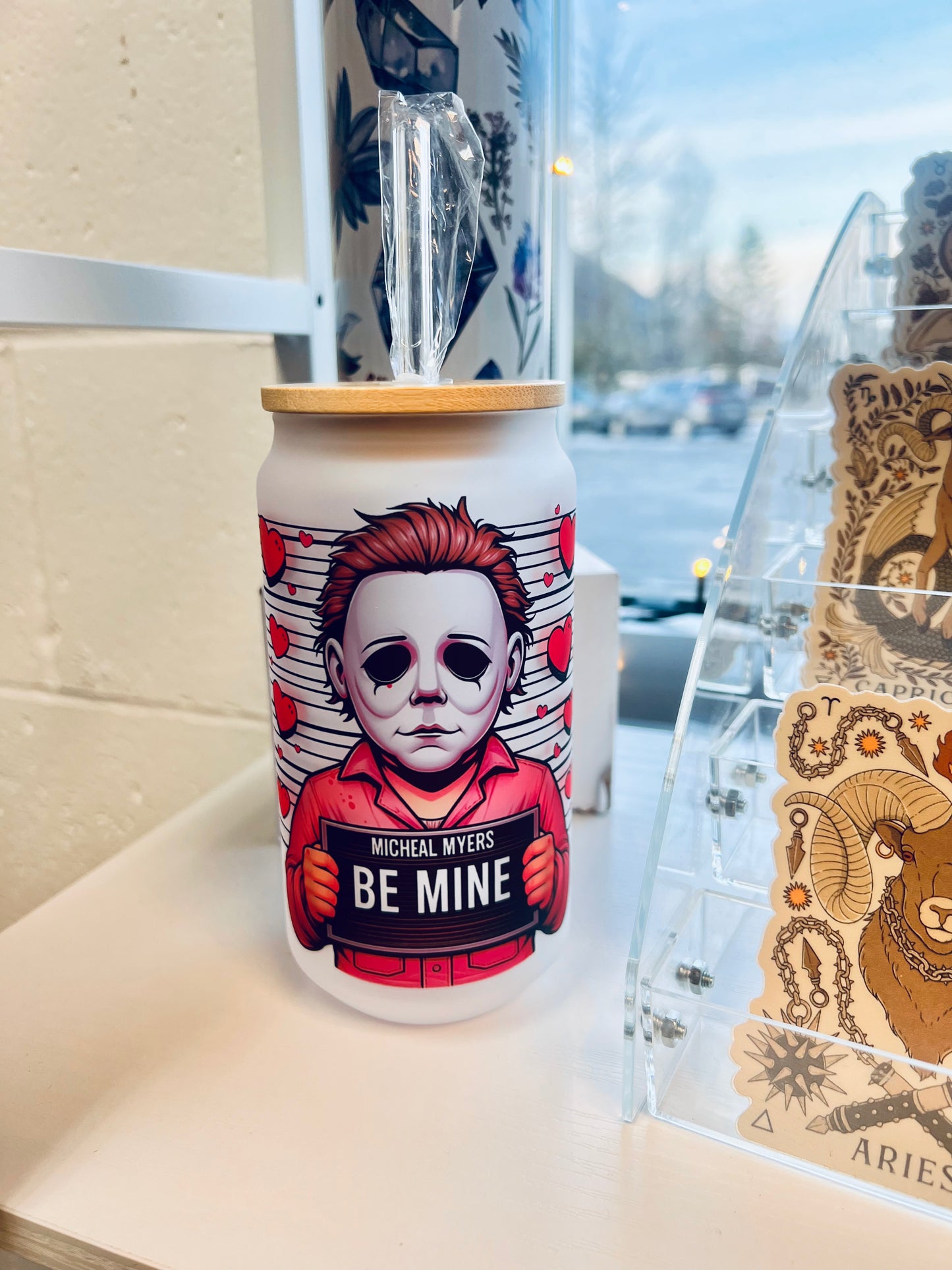 Be Mine Glass Tumbler
