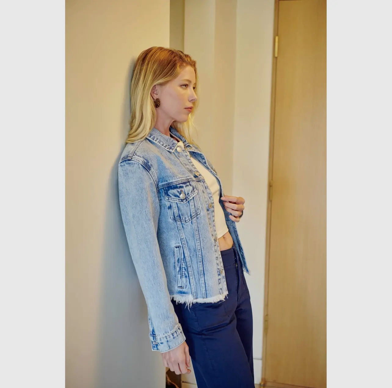 Medium Wash Denim Jacket
