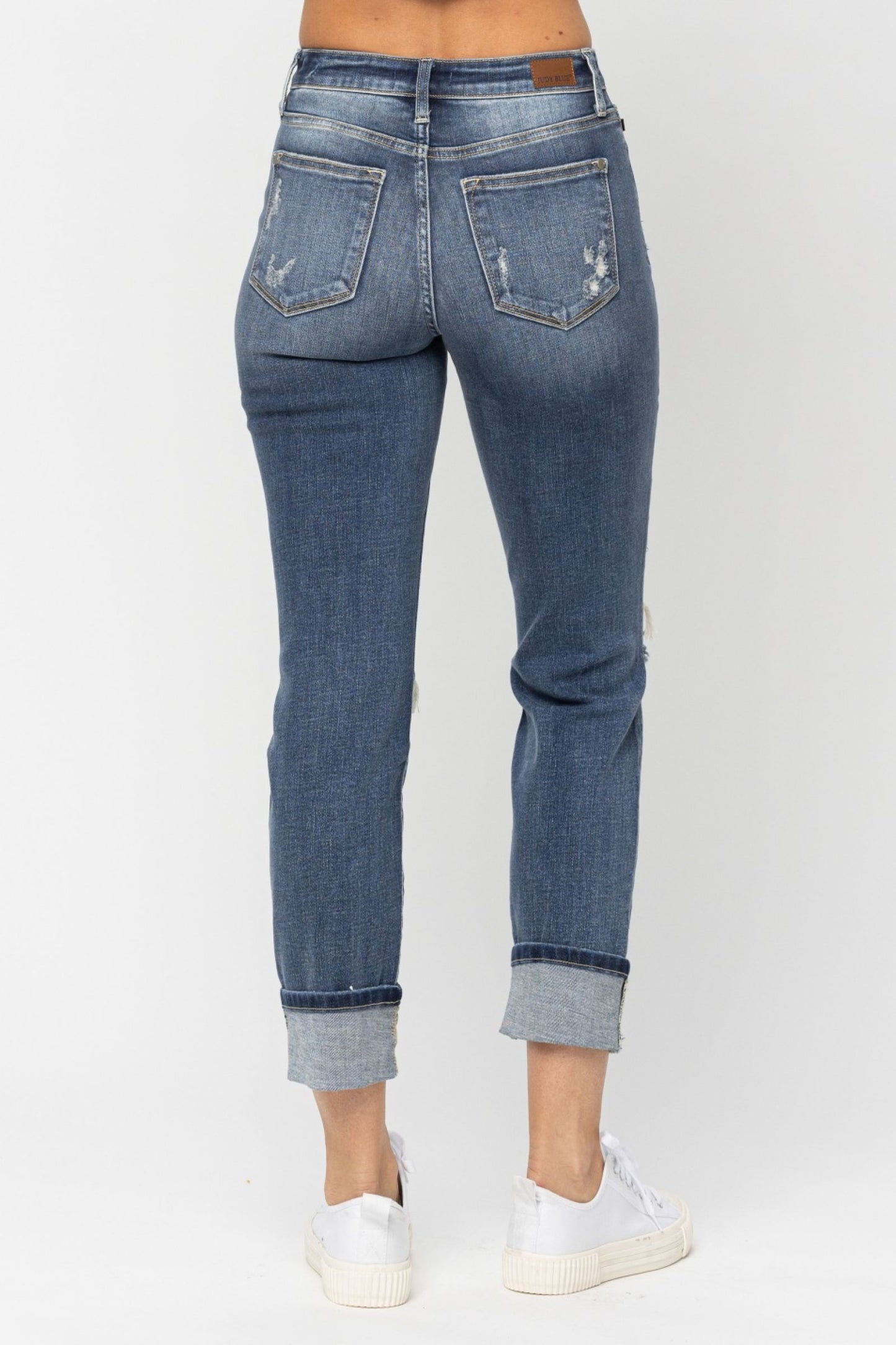 Judy Blue Dark Distressed Jean