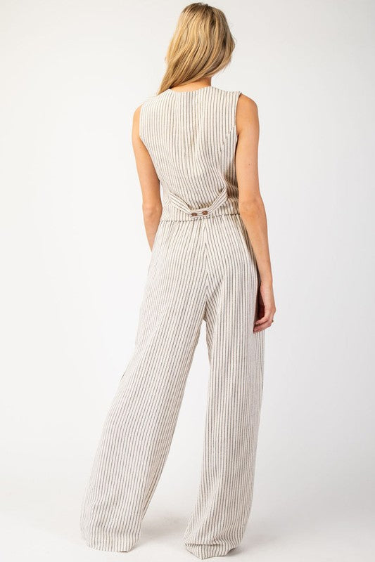 Pinstriped Pants