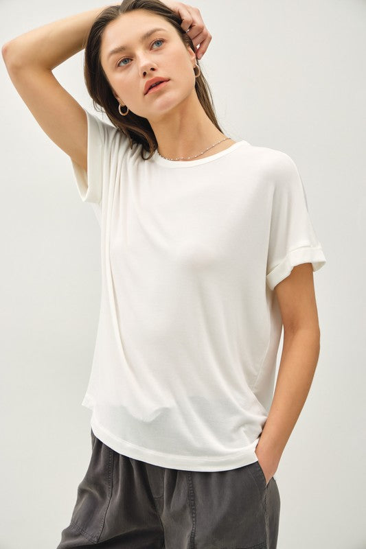 Off-White Basic Flowy Tee