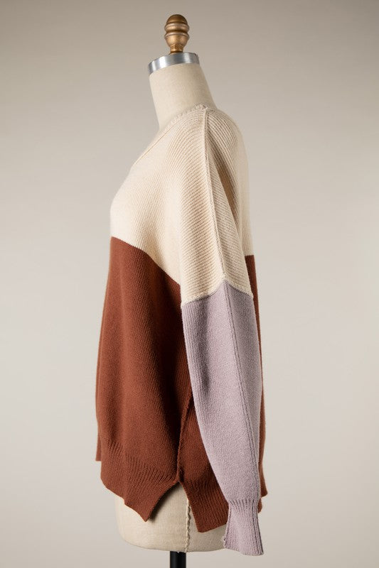 Color Block Sweater