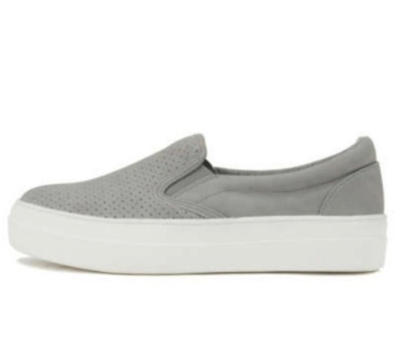 Everyday Grey Slip-ons