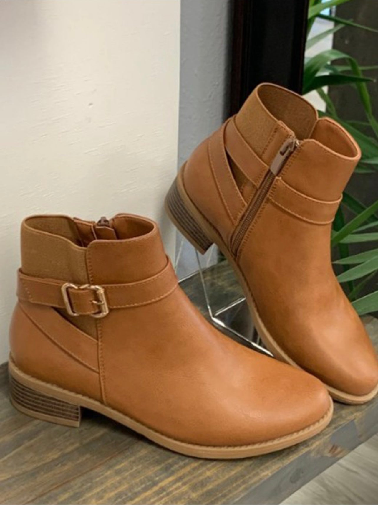 Tan Boots