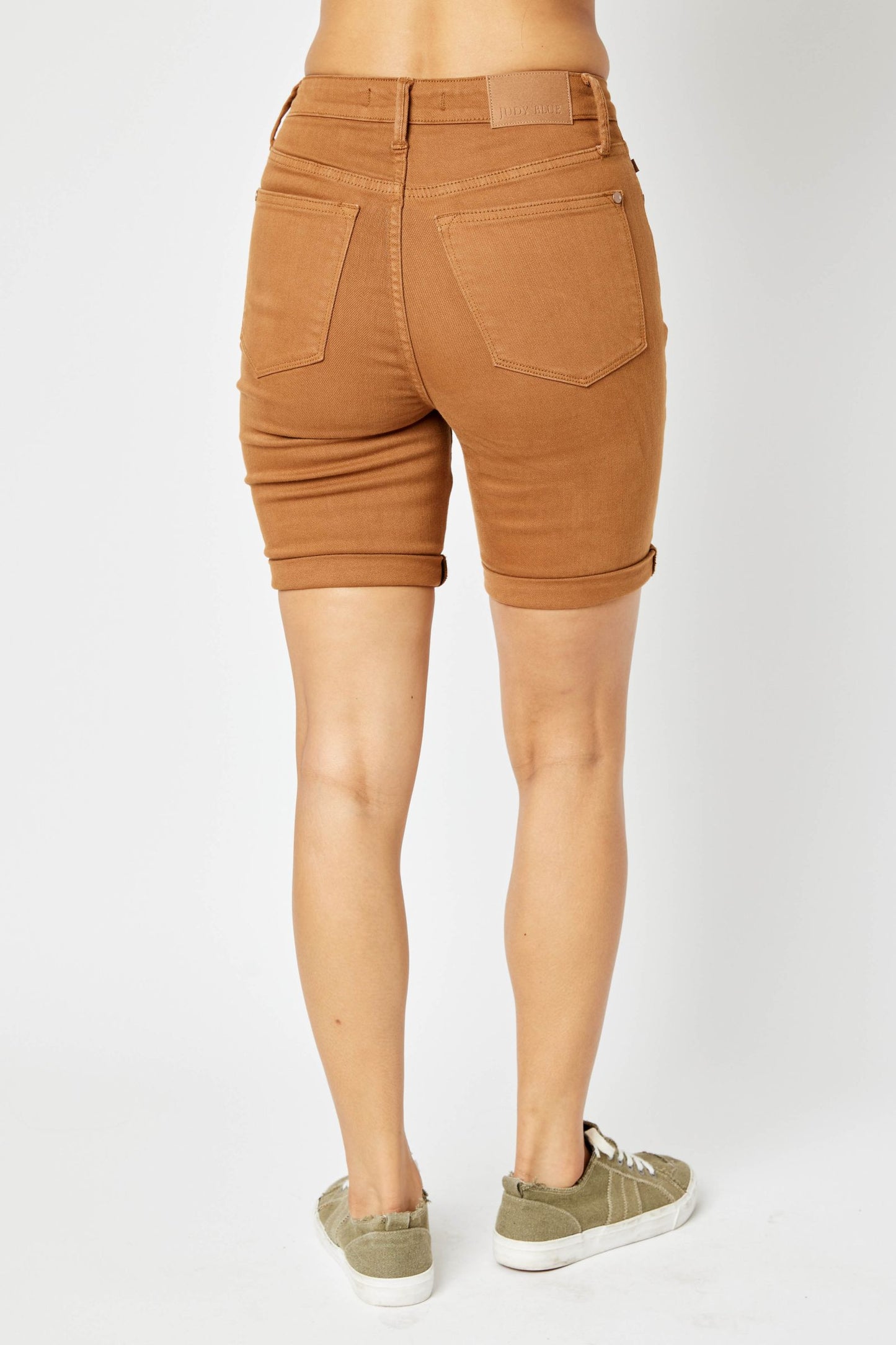 Judy Blue Camel Bermuda Shorts