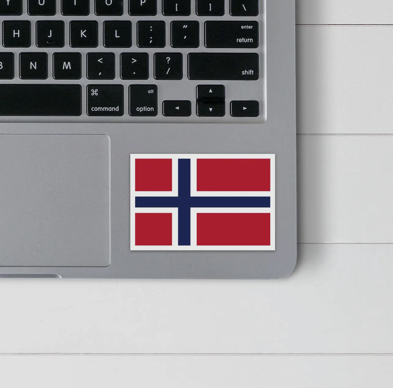 Norwegian Flag Sticker