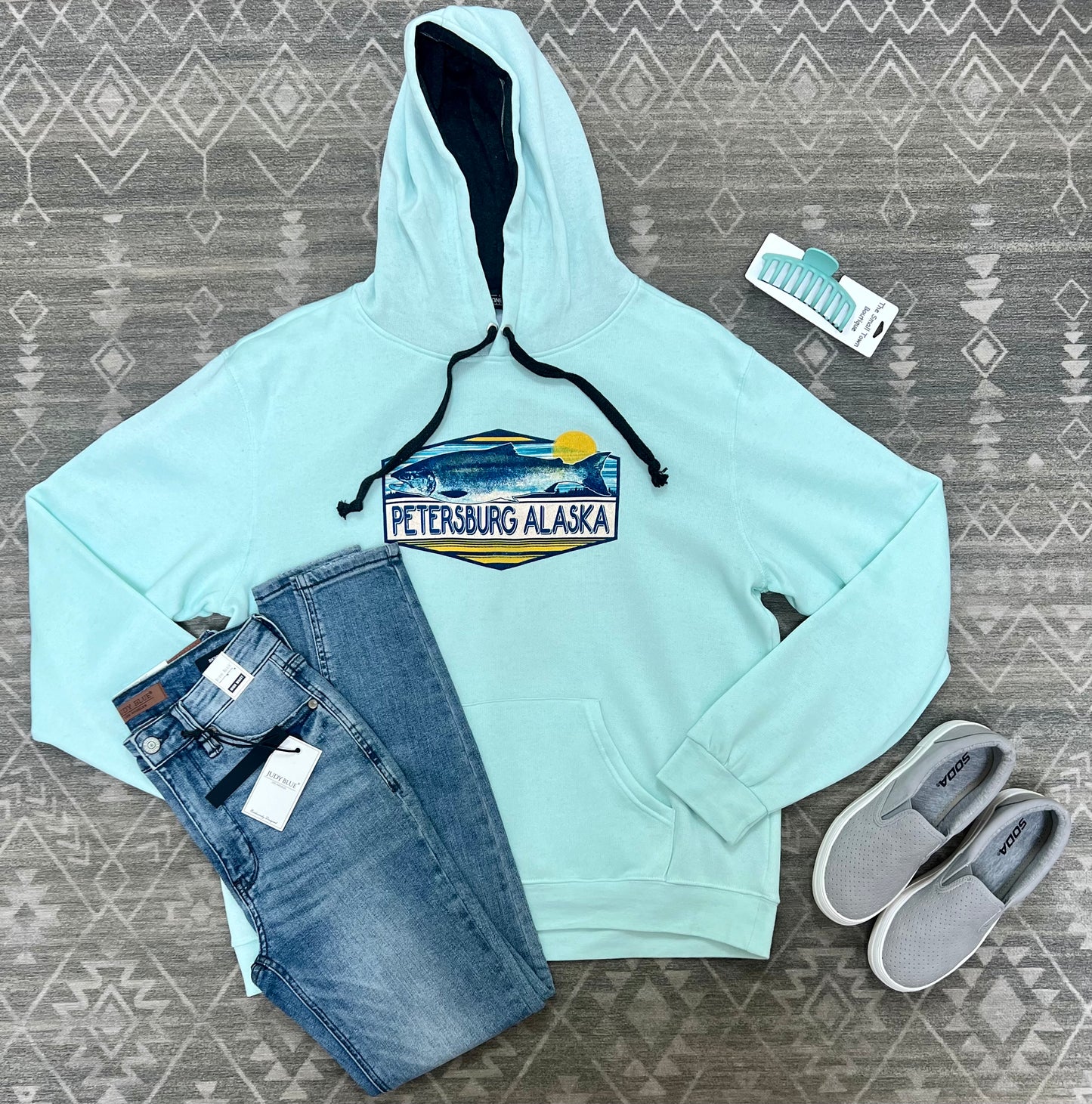 Salmon Hoodies