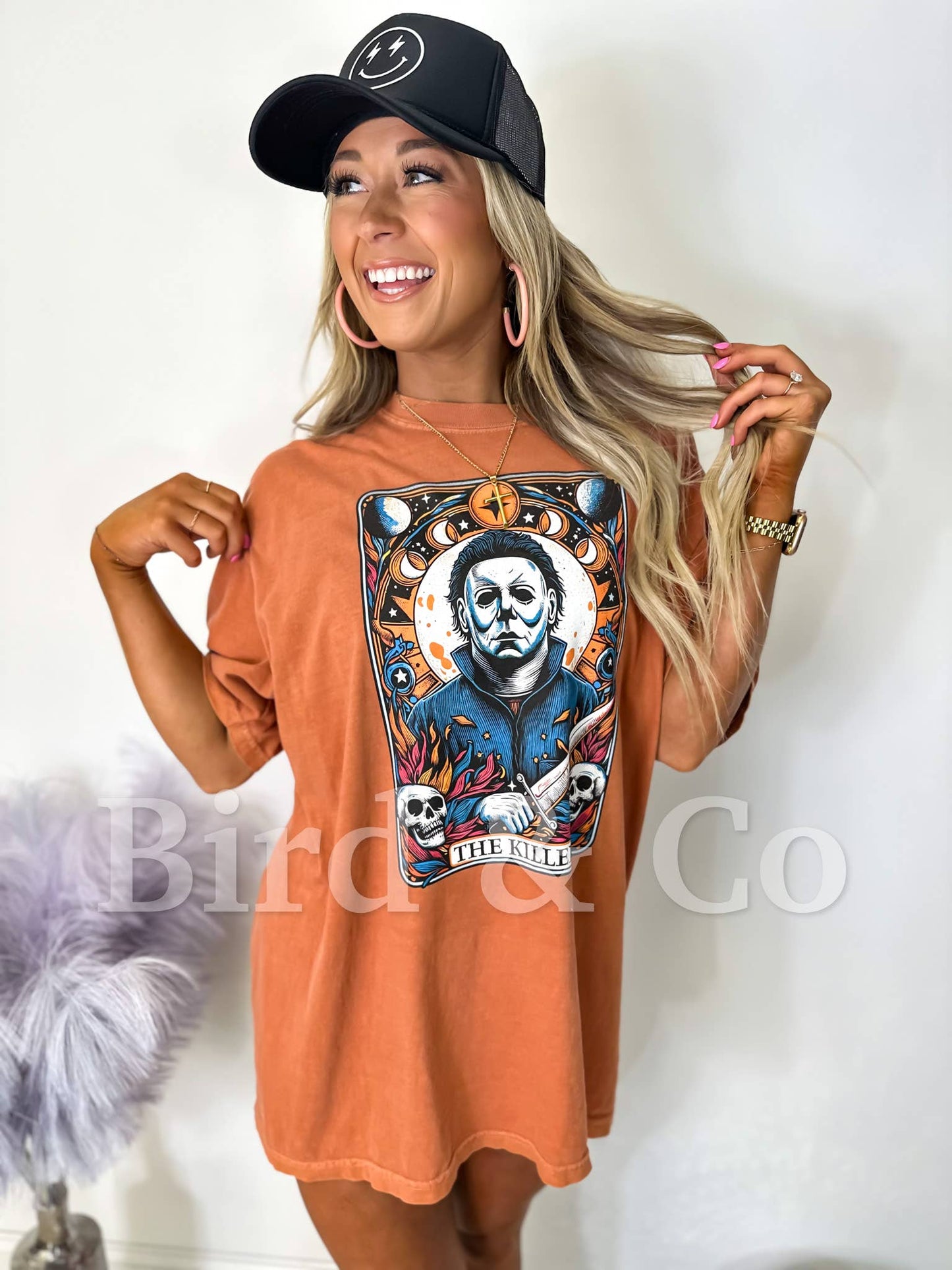 The Killer Tarot Card Yam Graphic Tee