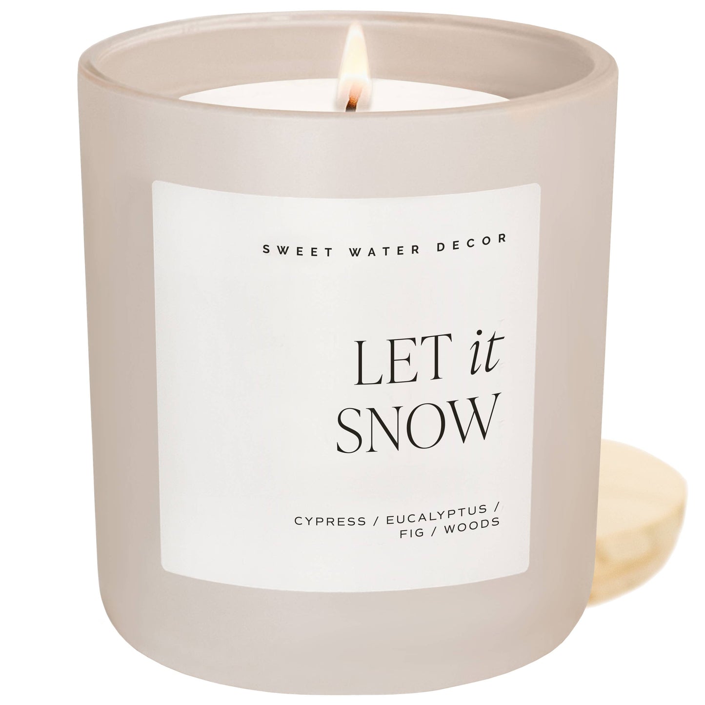 Let It Snow 15 oz Soy Candle