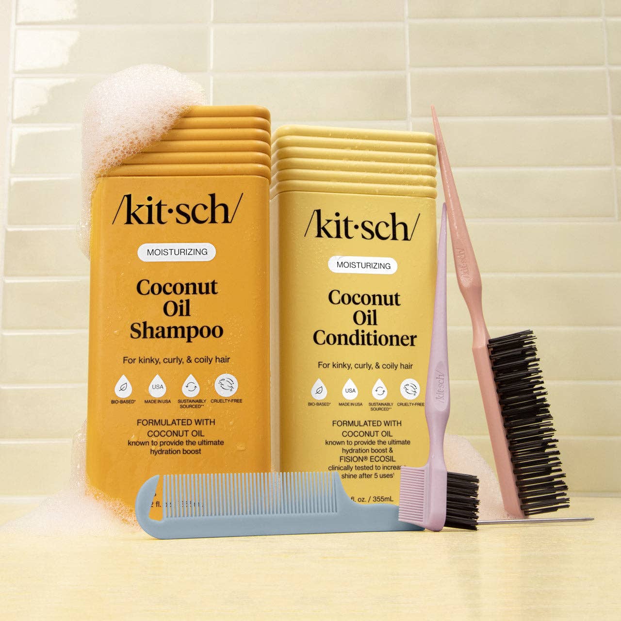 Moisturizing Coconut Oil Shampoo & Conditioner