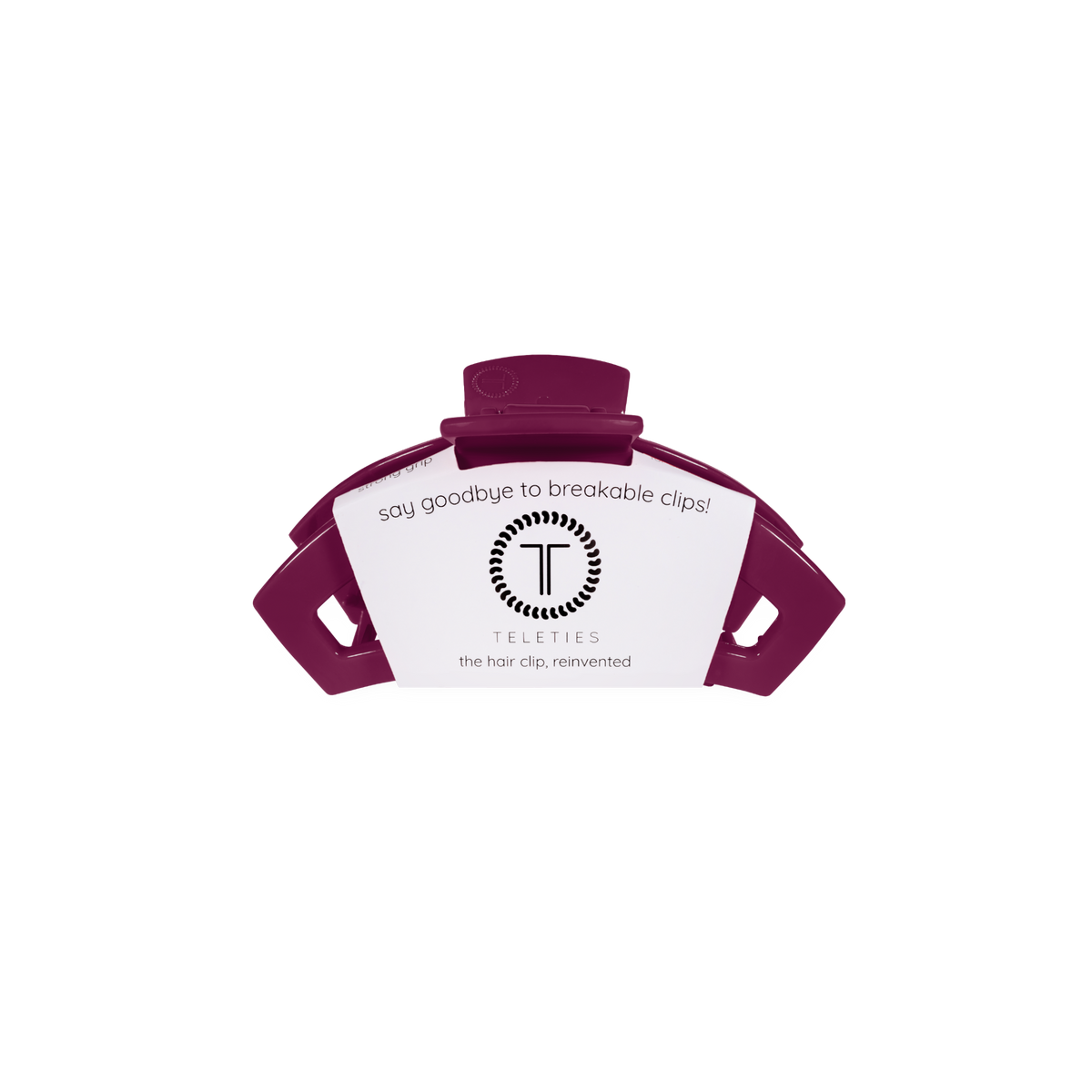 Open | Mulberry | Tiny | Claw Clip
