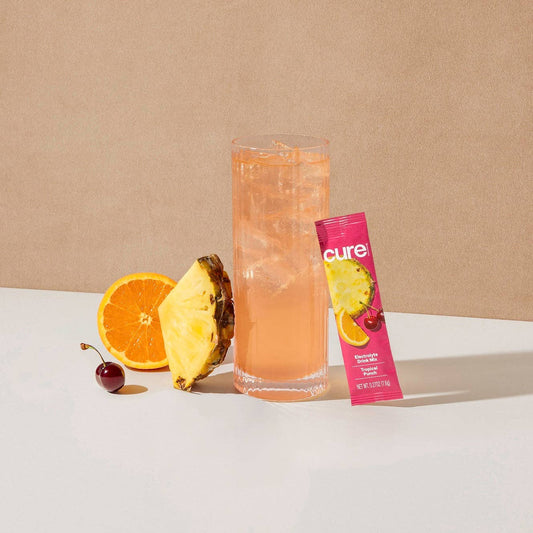 Cure Hydrating Electrolyte Drink Mix - Tropical Punch (14ct)