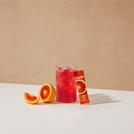 Cure Hydrating Electrolyte Drink Mix - Blood Orange (14ct)