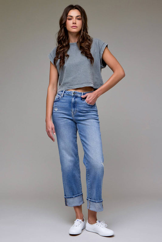 The Ella Cuffed Jeans