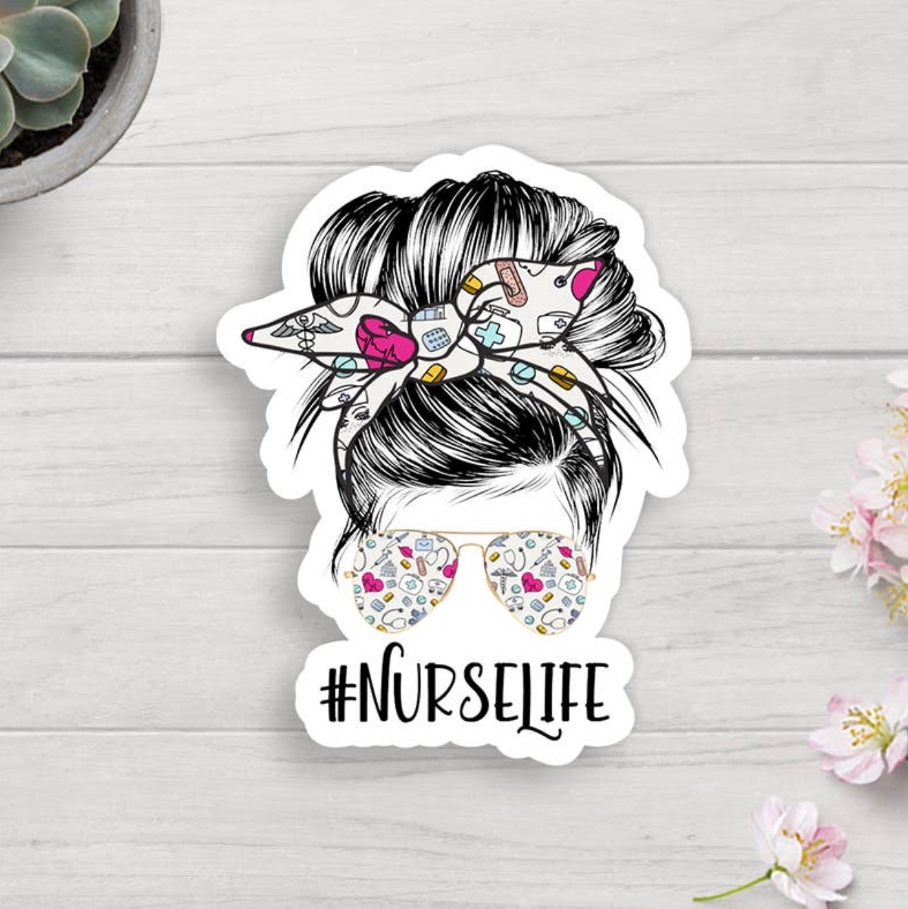 Nurse Life Sticker