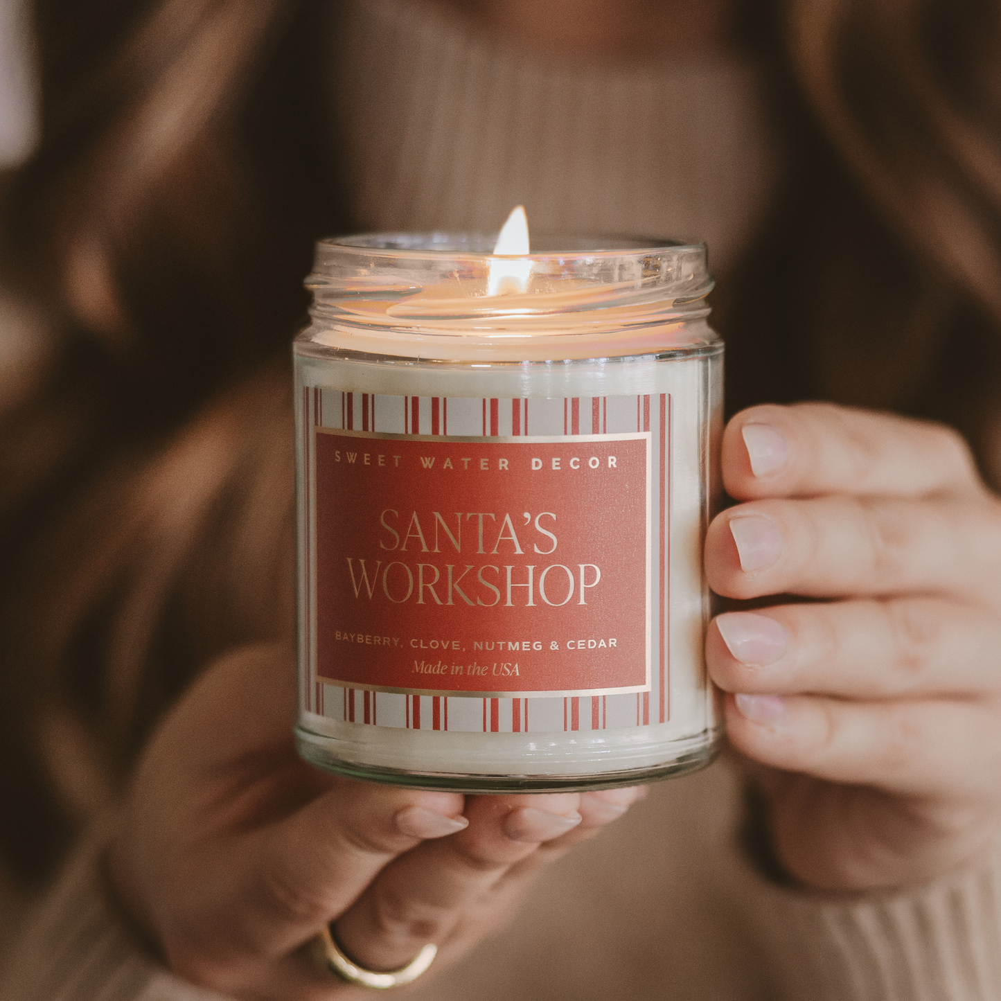 Santa's Workshop 9 oz Soy Candle