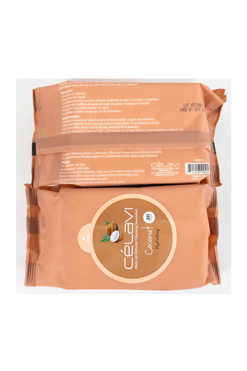 Coconut Makeup Cleansing Towelette