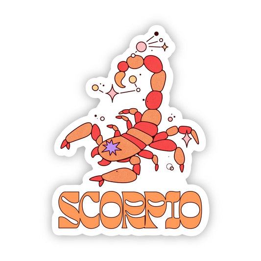 Scorpio Zodiac Sign Sticker