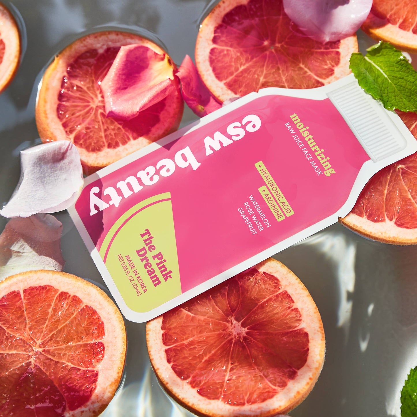The Pink Dream Moisturizing Raw Juice Sheet Mask