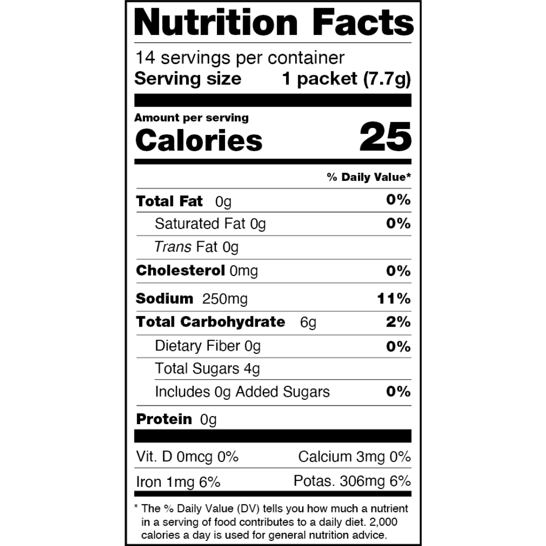 Cure Hydrating Electrolyte Drink Mix - Blood Orange (14ct)