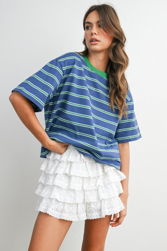 Weekend Chill Cropped Tee