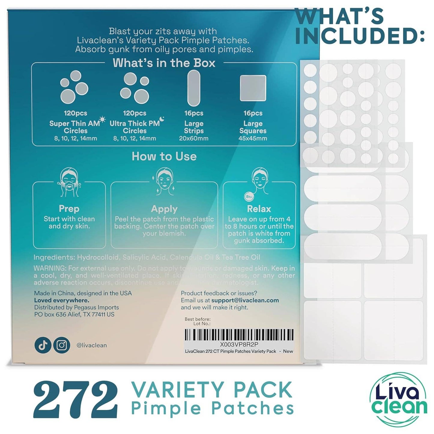 Variety Pack Pimple Patches