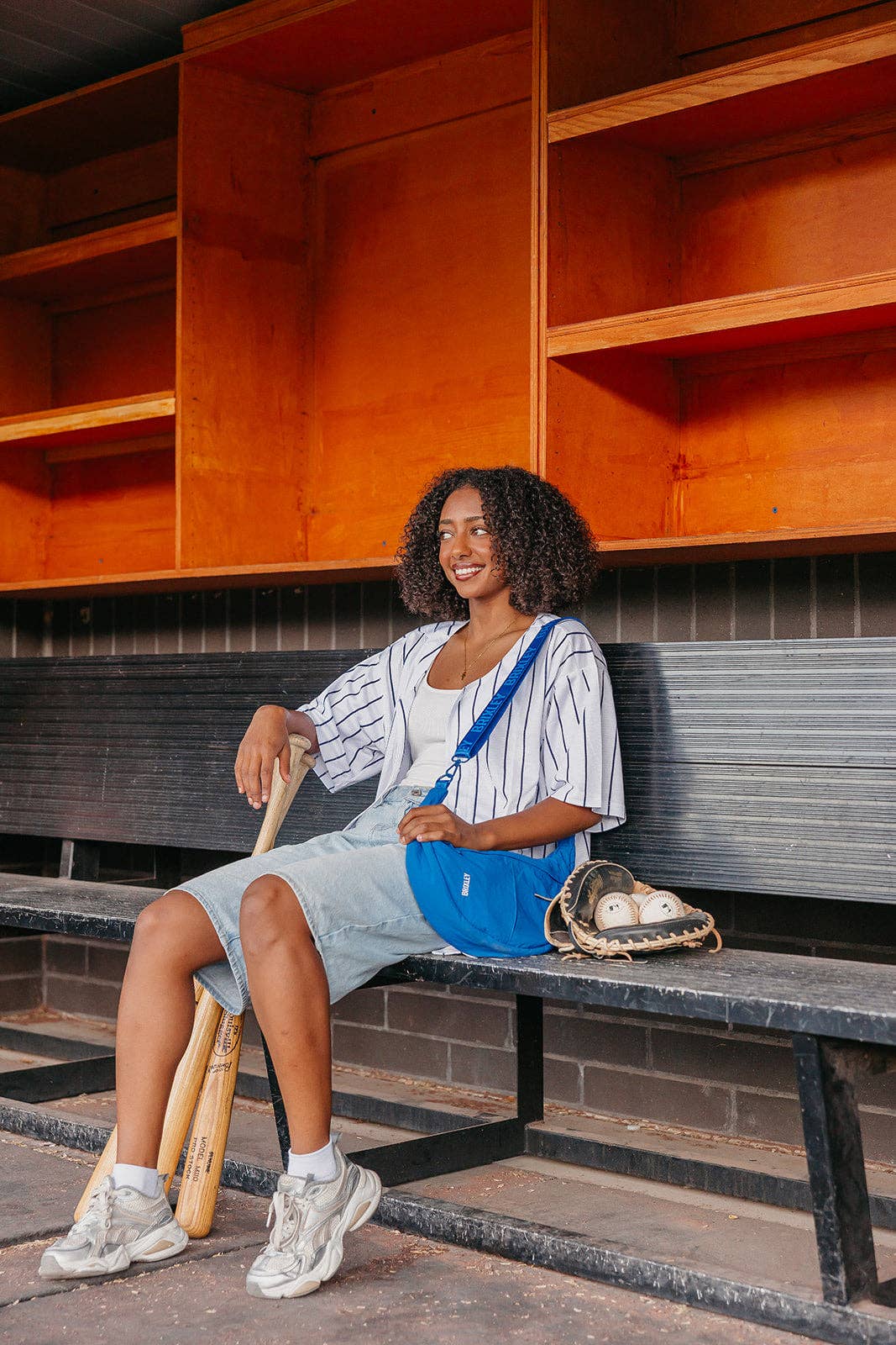 Cobalt Crescent Brixley Bag