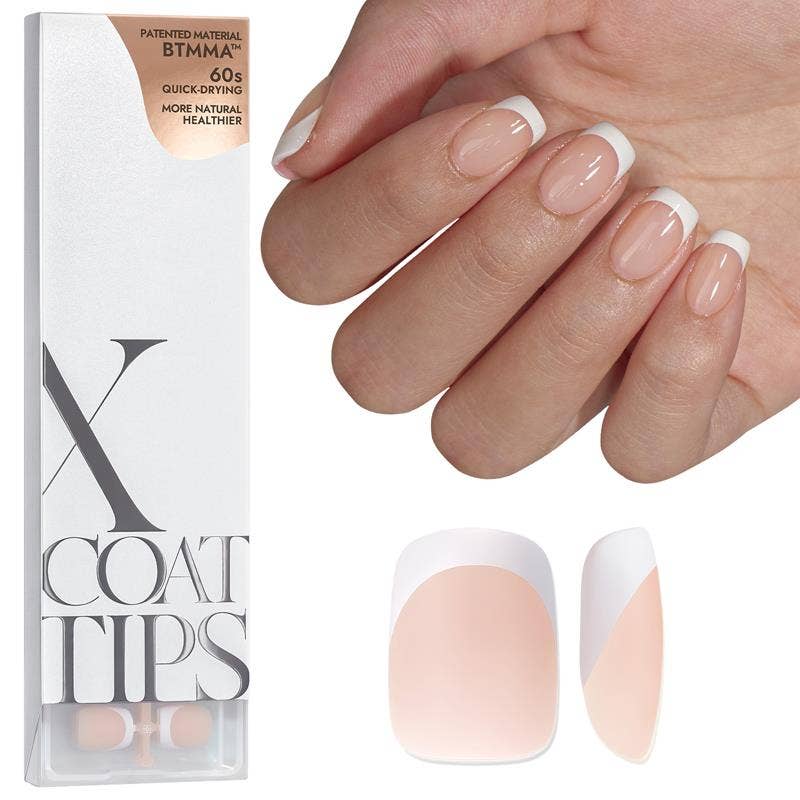 XCOATTIPS® French - Extra Short Square: Pink / XS
