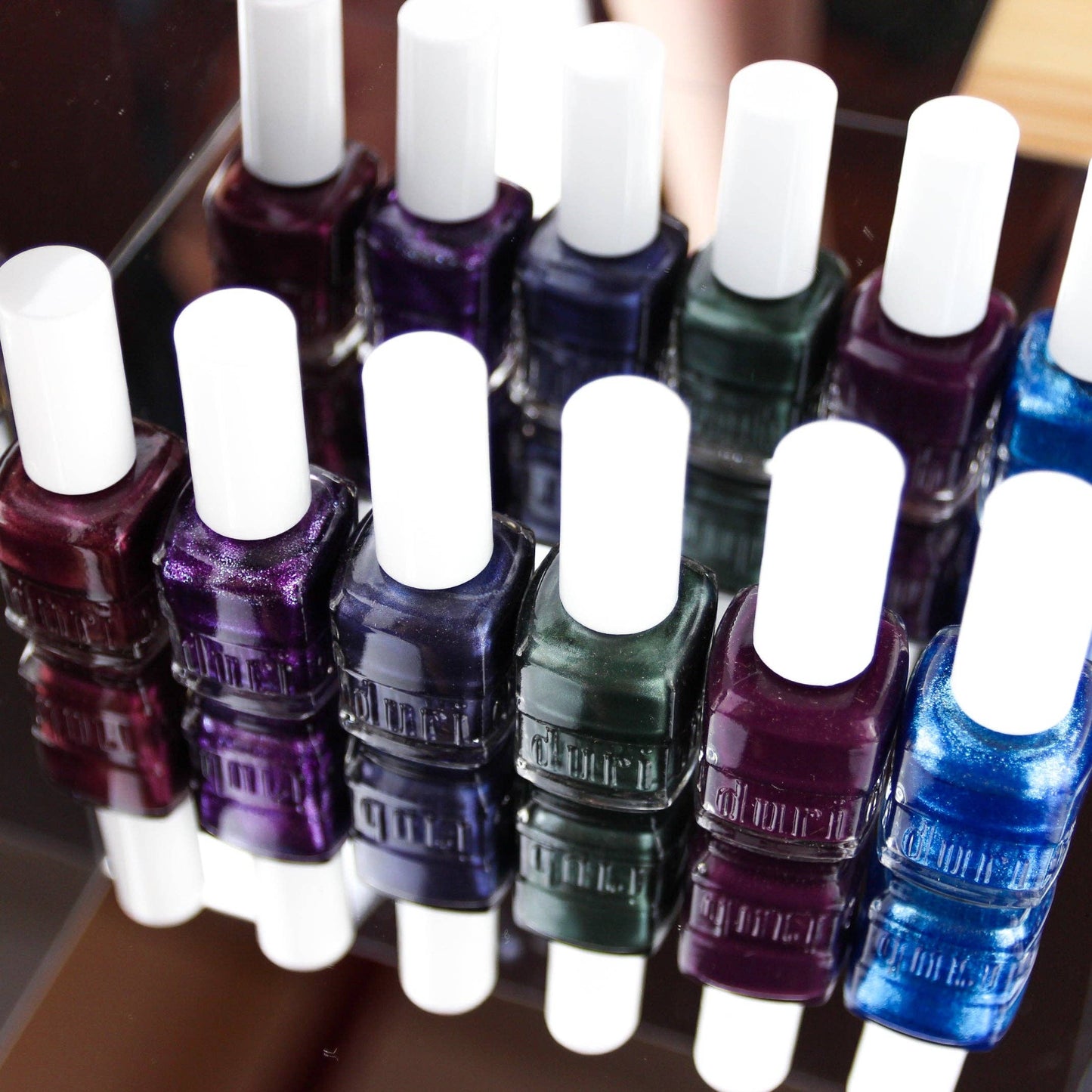 761 Glow Up, Blue Pearl Nail Polish