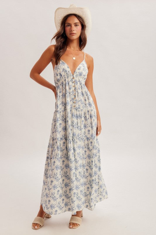 Cottage Bloom Maxi Dress