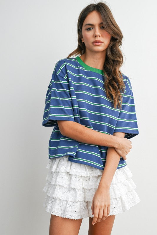 Weekend Chill Cropped Tee