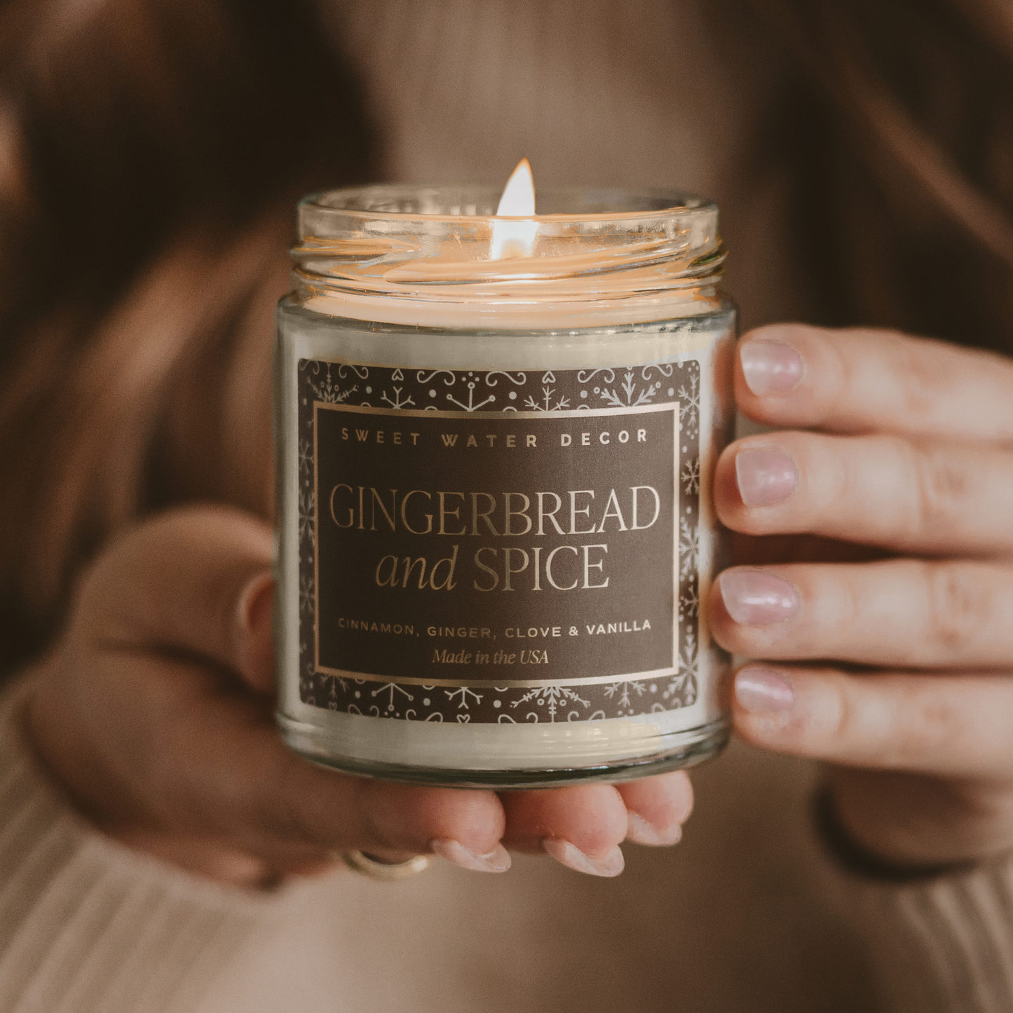 Gingerbread and Spice 9 oz Soy Candle