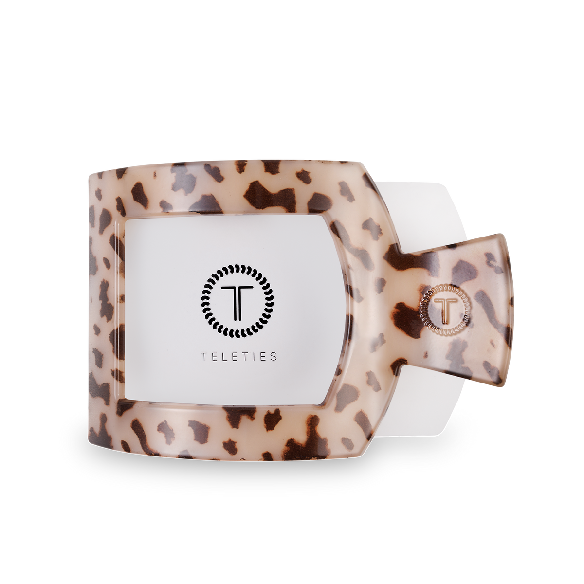 Blonde Tortoise | Large | Flat Square Hair Clip
