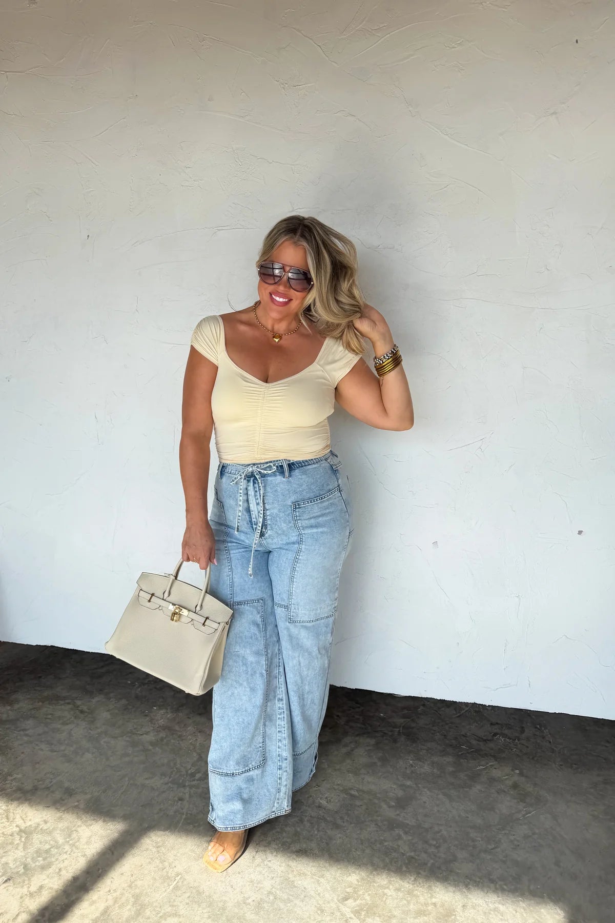 Barely There Ruched Essential Top