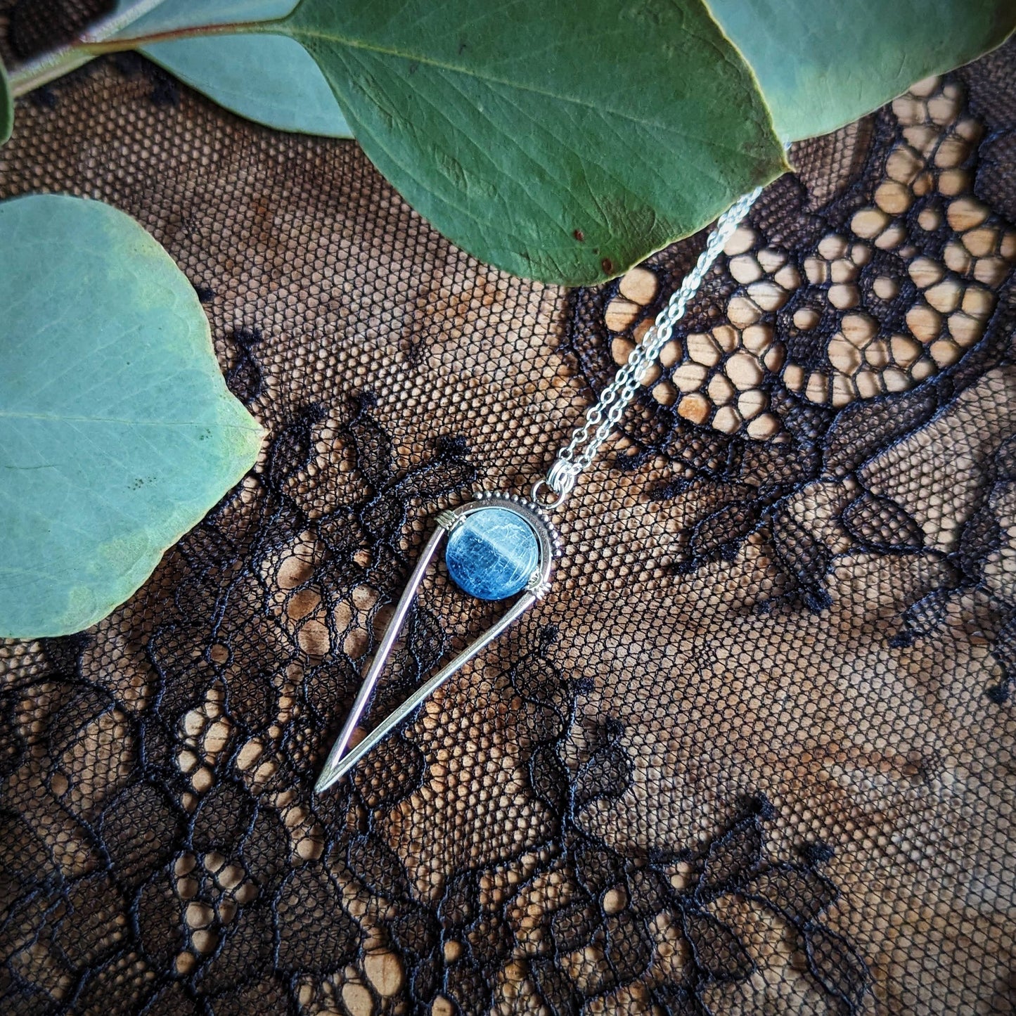 Kyanite Loupe Necklace