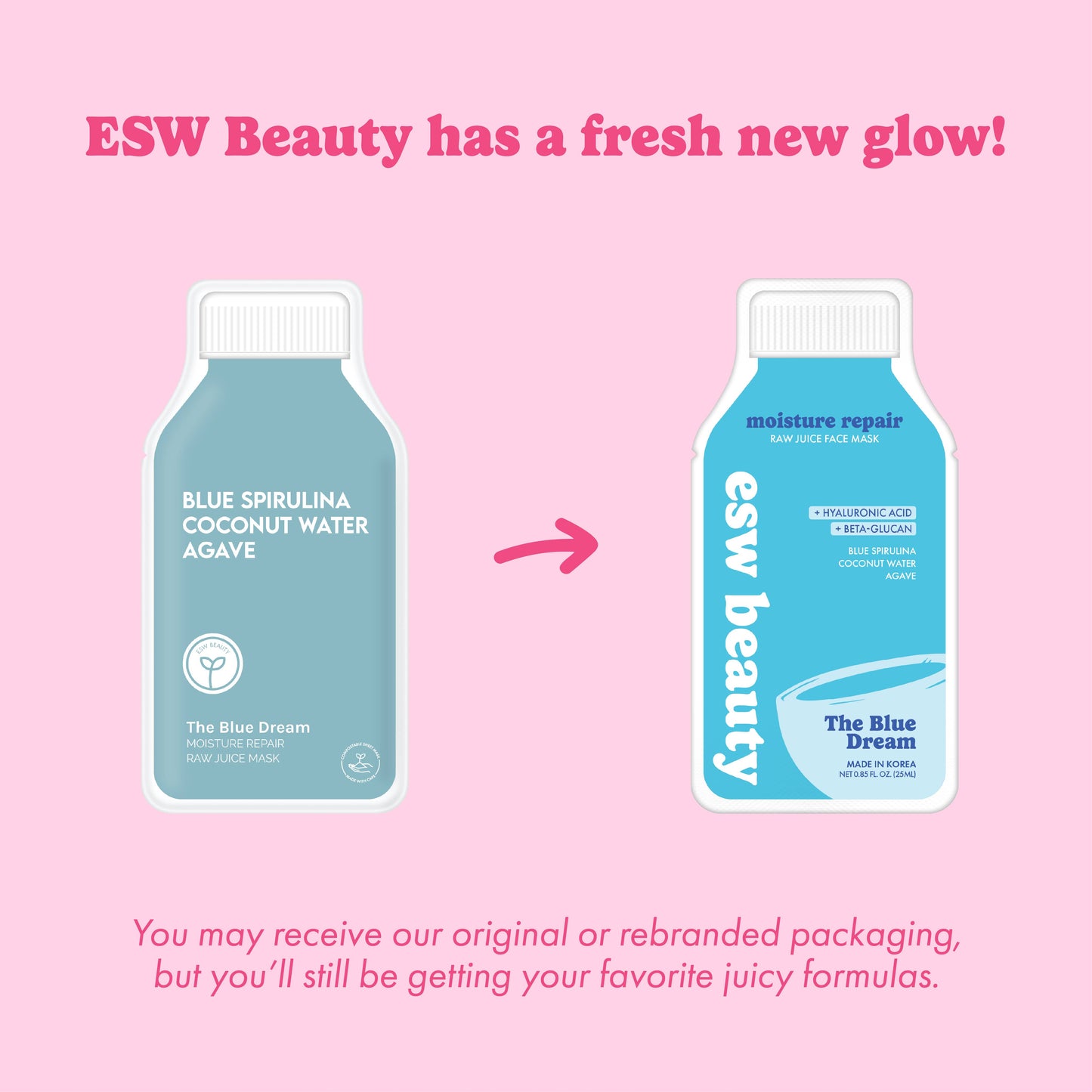 The Blue Dream Moisture Repair Raw Juice Mask