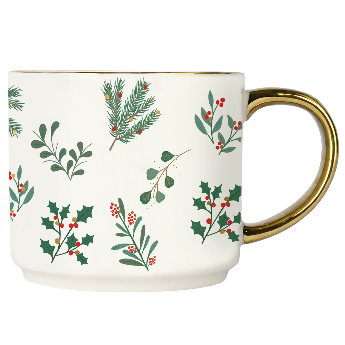 Holiday Greenery Coffee Mug