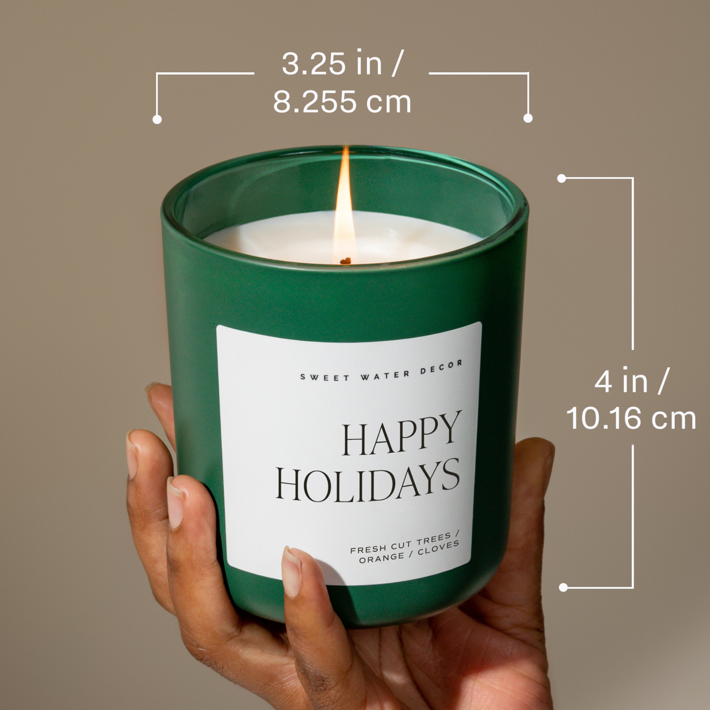 Home for the Holidays 15 oz Soy Candle, Matte Jar