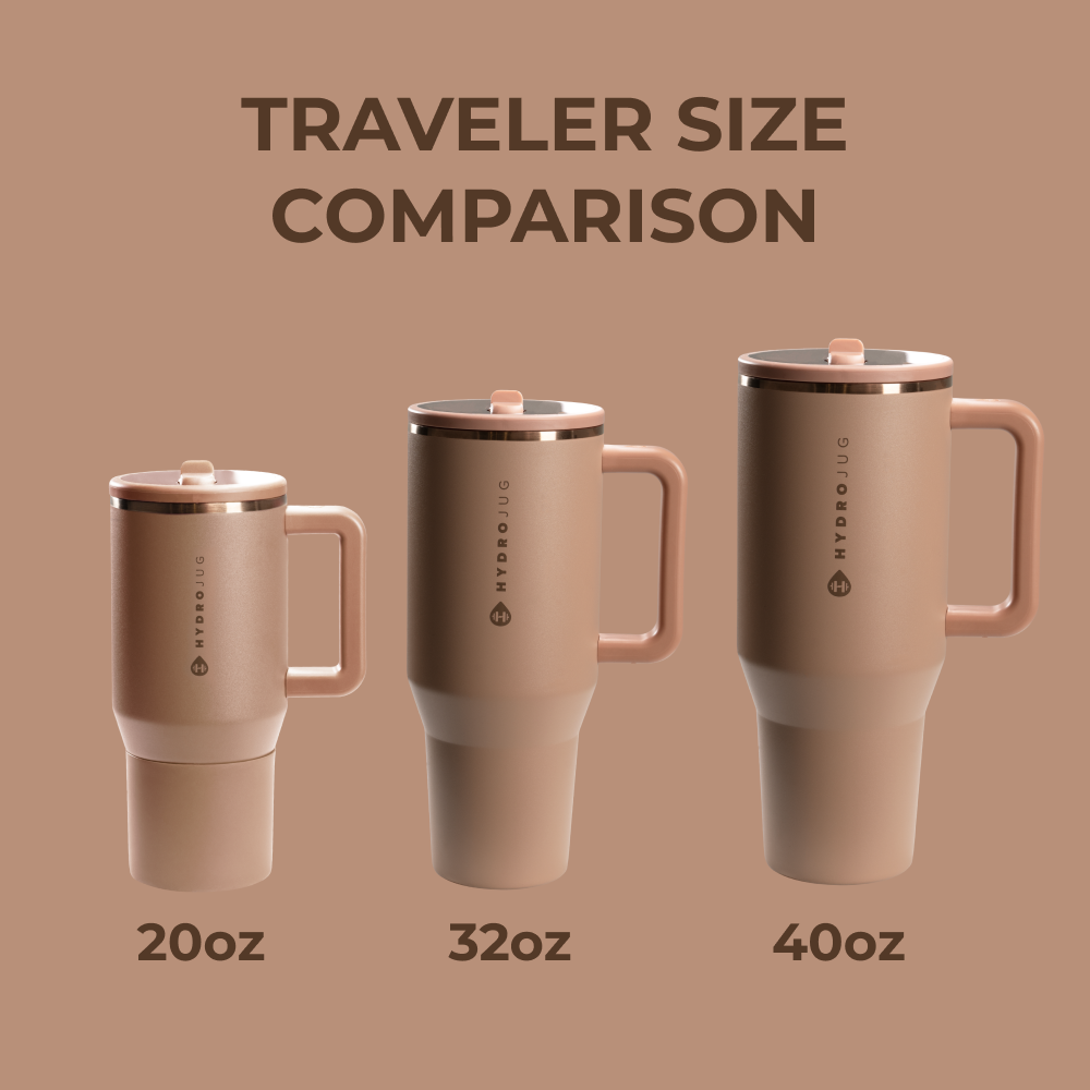 Caramel HydroJug 32 oz Traveler