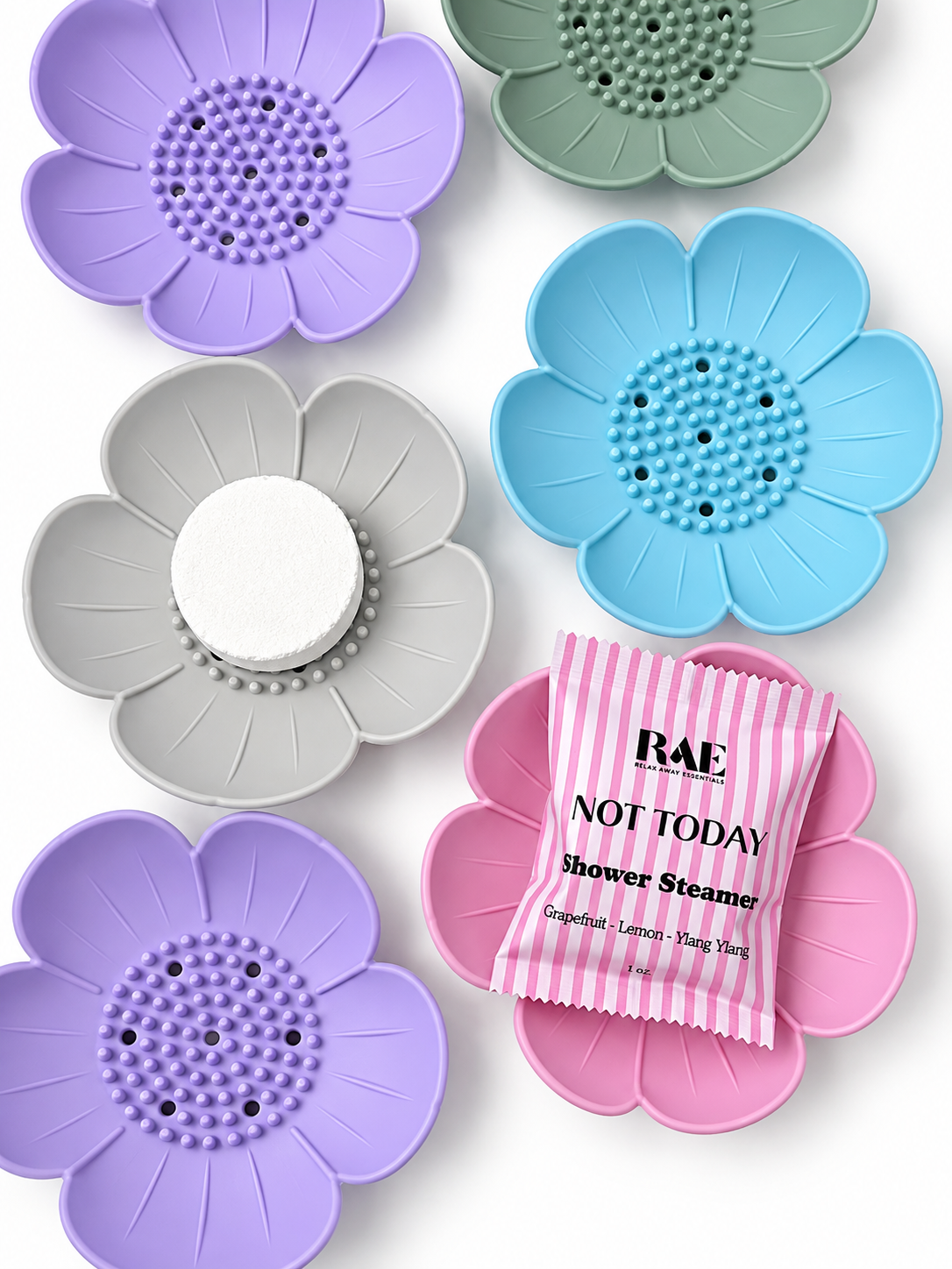 Flower Shower Steamer Tray